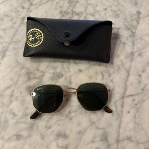 Ray Ban Classic Hexagonal Sunglasses